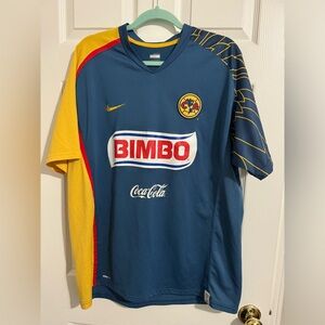 Nike Rare Club America Bimbo Coca Cola Corona 2007-08 Soccer Jersey Men Size XL